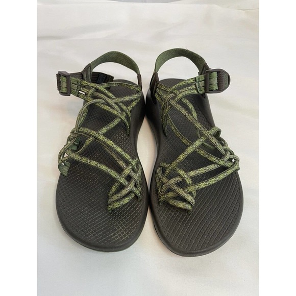 CHACO ZX/2 Women's Strappy‎ Green Waterproof Sport Sandal W/9 - Picture 1 of 6